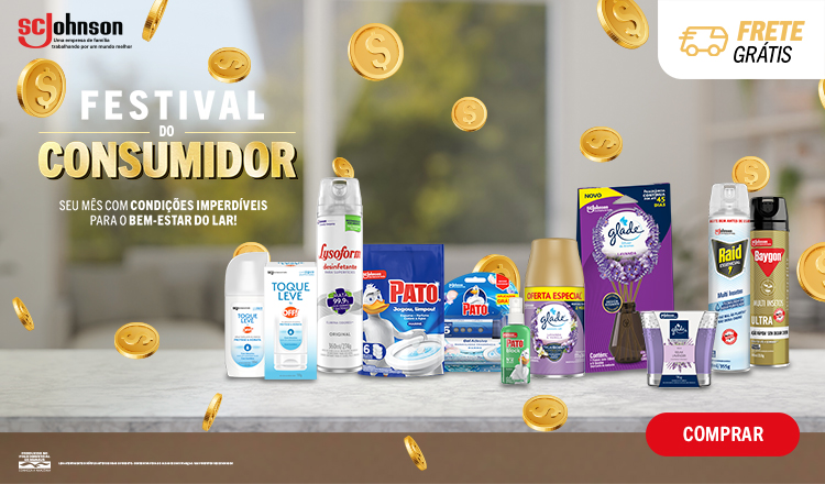 SCJ Frete Grátis até 15/03